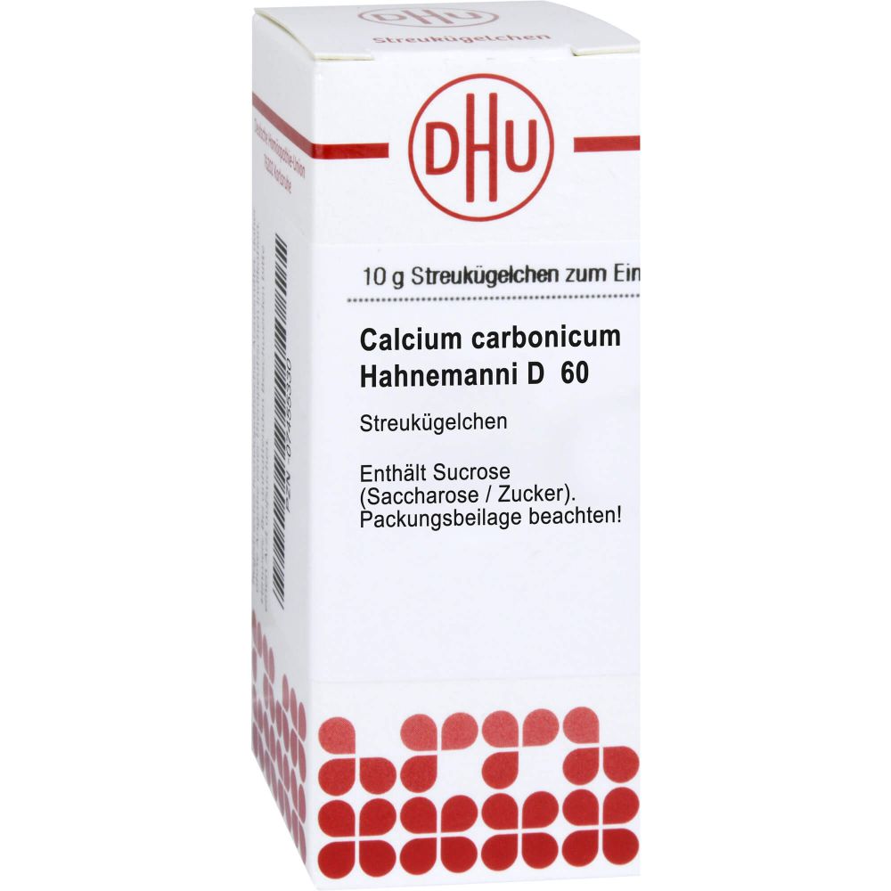 Calcium Carbonicum Hahnemanni D 60 Globuli 10 g