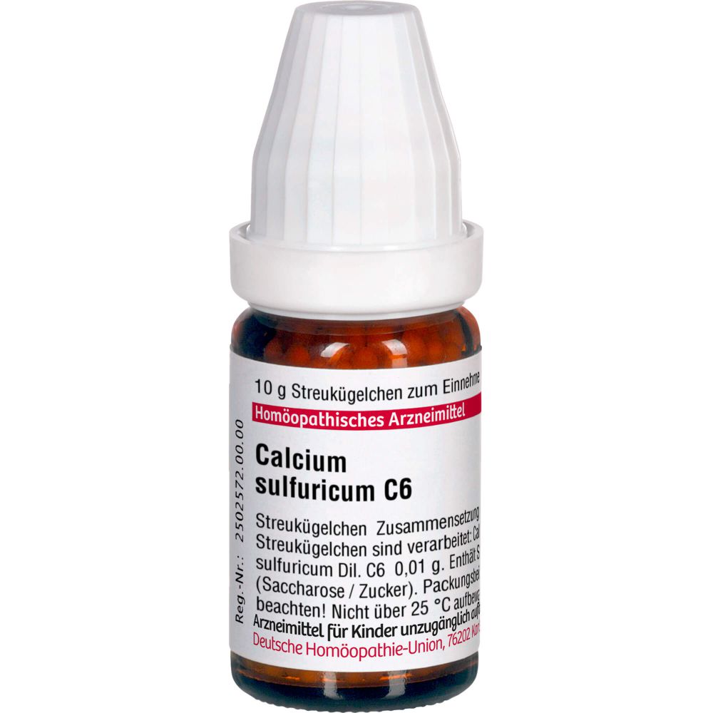 CALCIUM SULFURICUM C 6 Globuli
