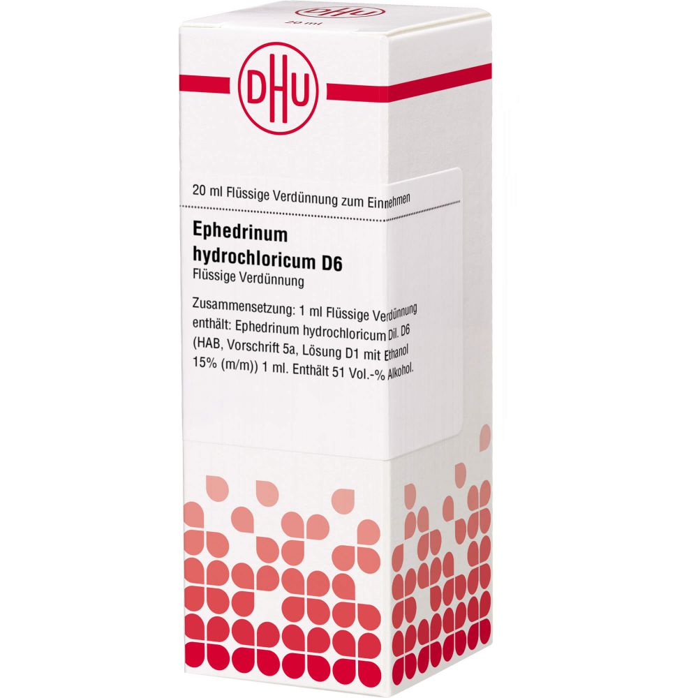 Ephedrinum hydrochloricum D 6 Dilution 20 ml