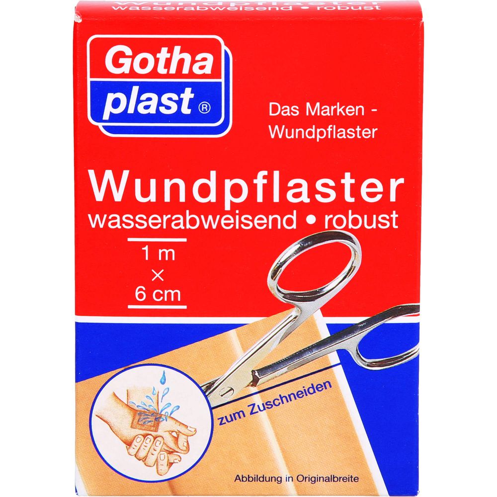 GOTHAPLAST Wundpfl.robust 6 cmx 1 m wasserabweis.