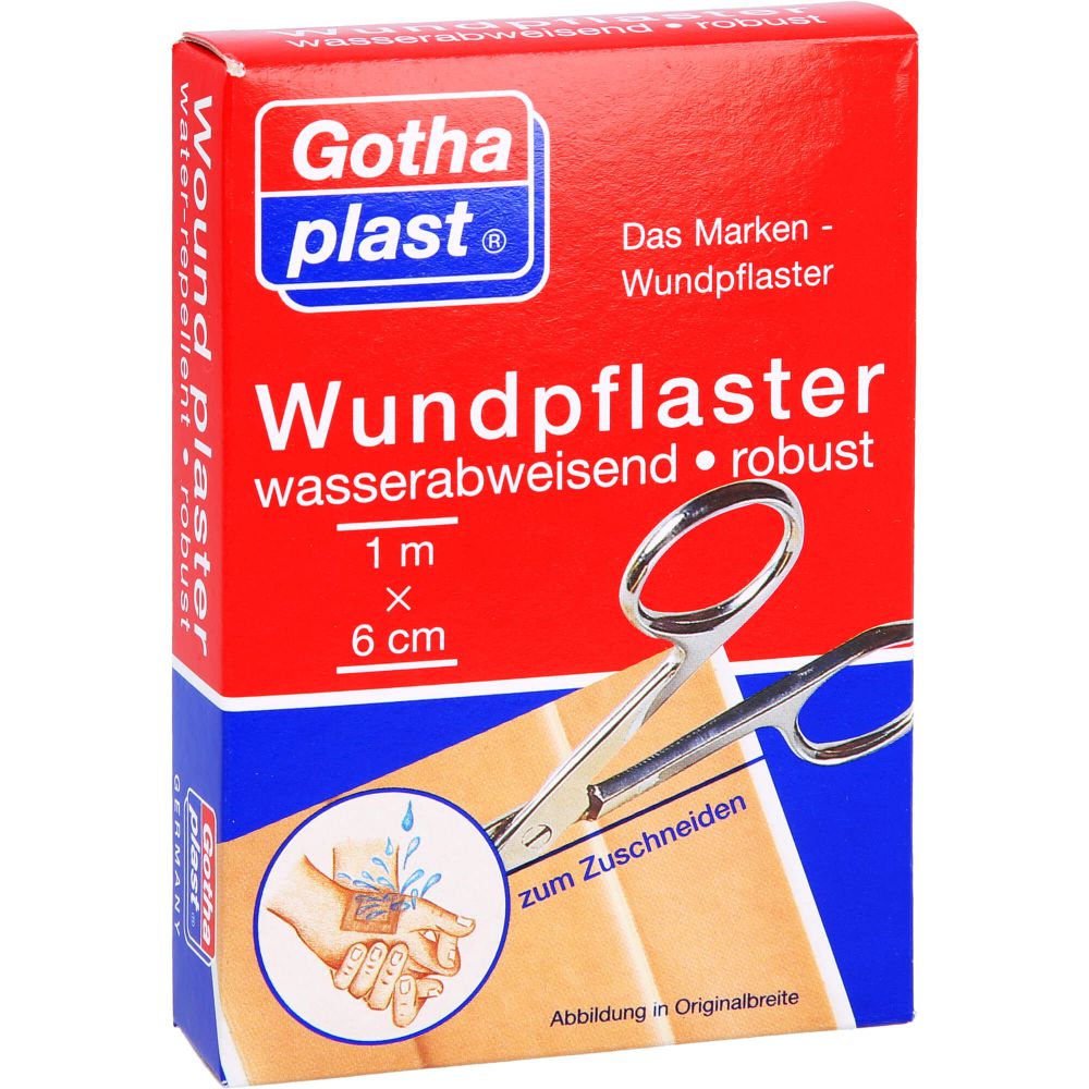 GOTHAPLAST Wundpfl.robust 6 cmx 1 m wasserabweis.