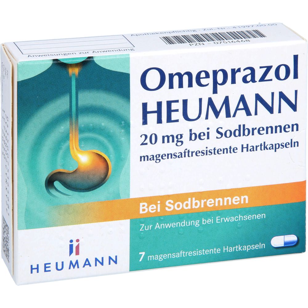 OMEPRAZOL Heumann 20 mg b.Sodbr.magensaftr.Hartk.