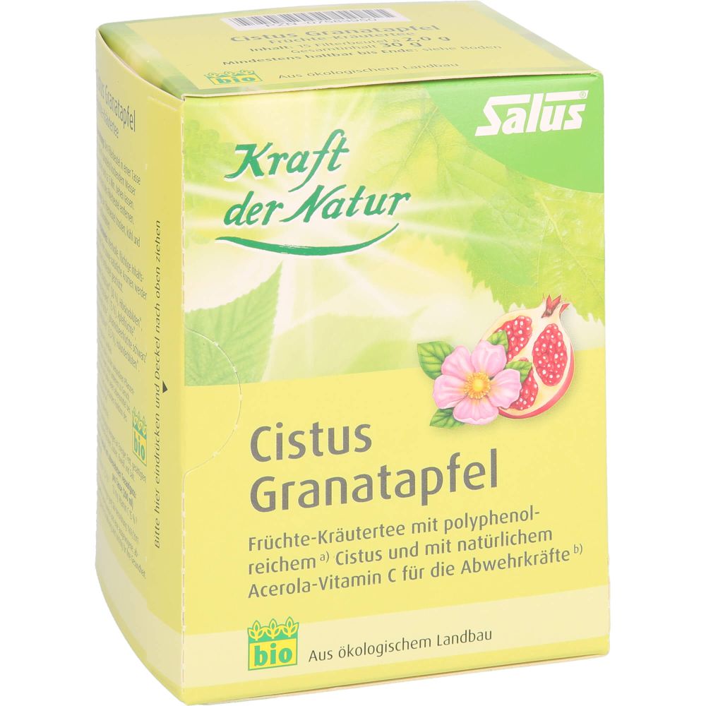 CISTUS GRANATAPFEL Tee Kraft der Natur Salus Fbtl.