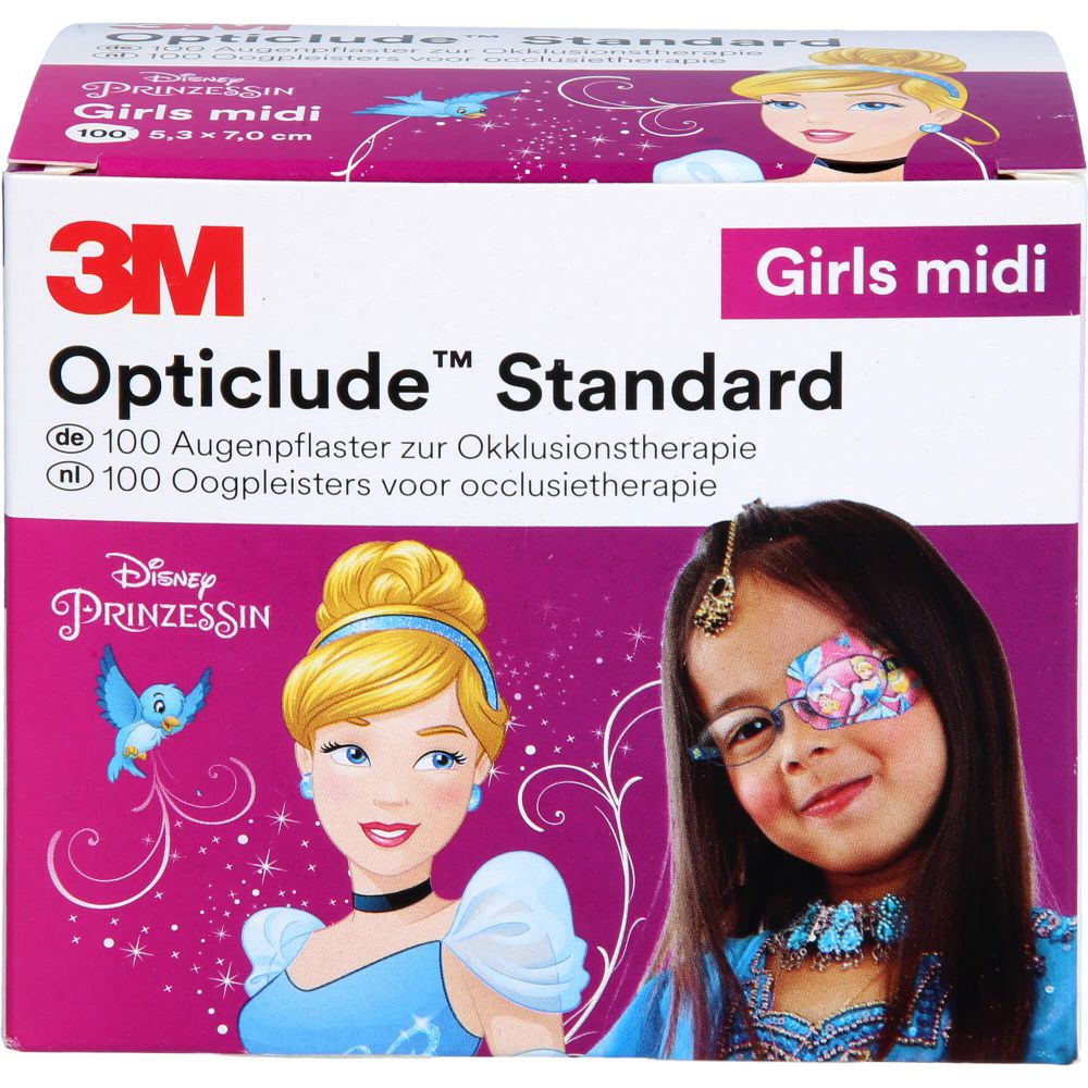 OPTICLUDE 3M Disney girls midi 2538MDPG-100