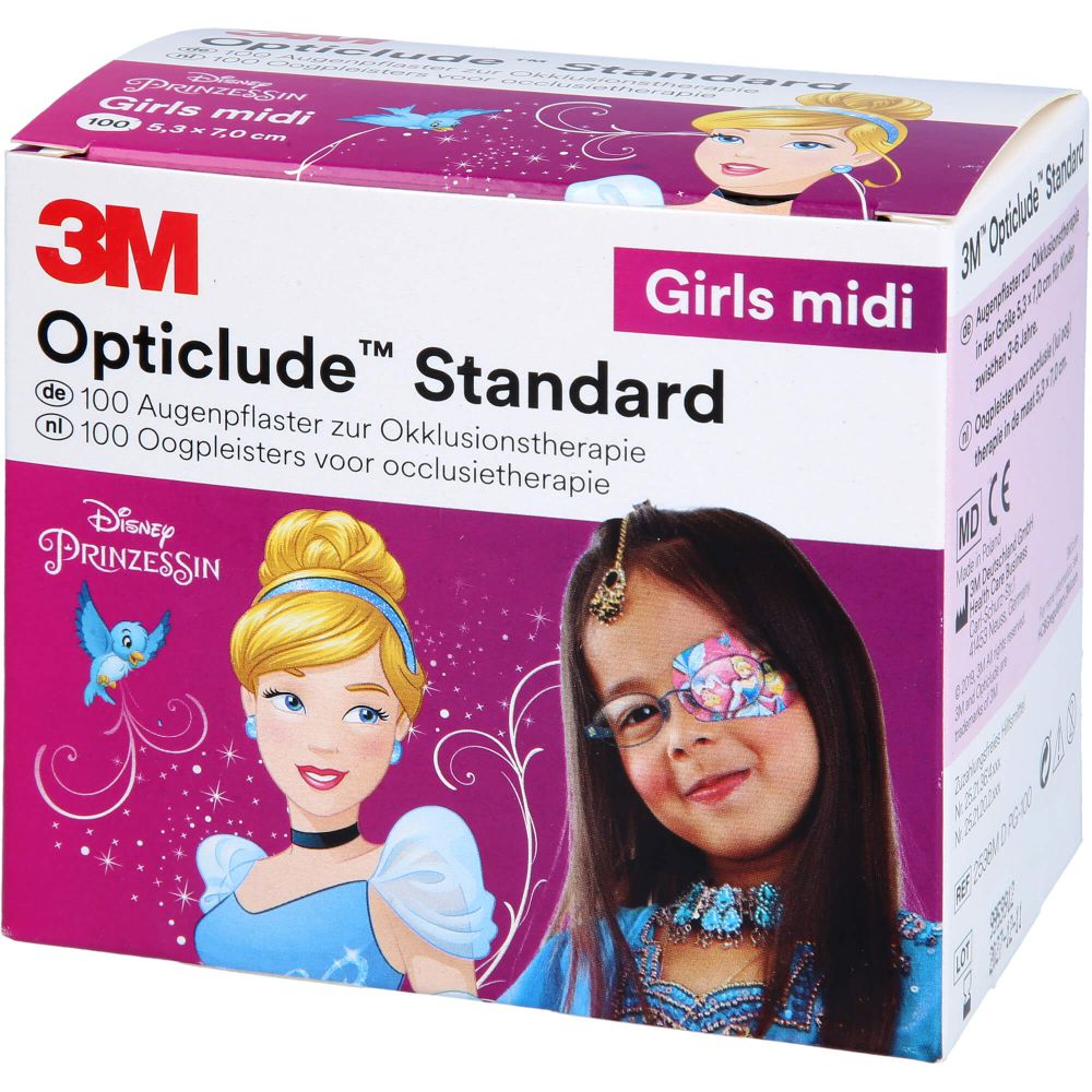 OPTICLUDE 3M Disney girls midi 2538MDPG-100