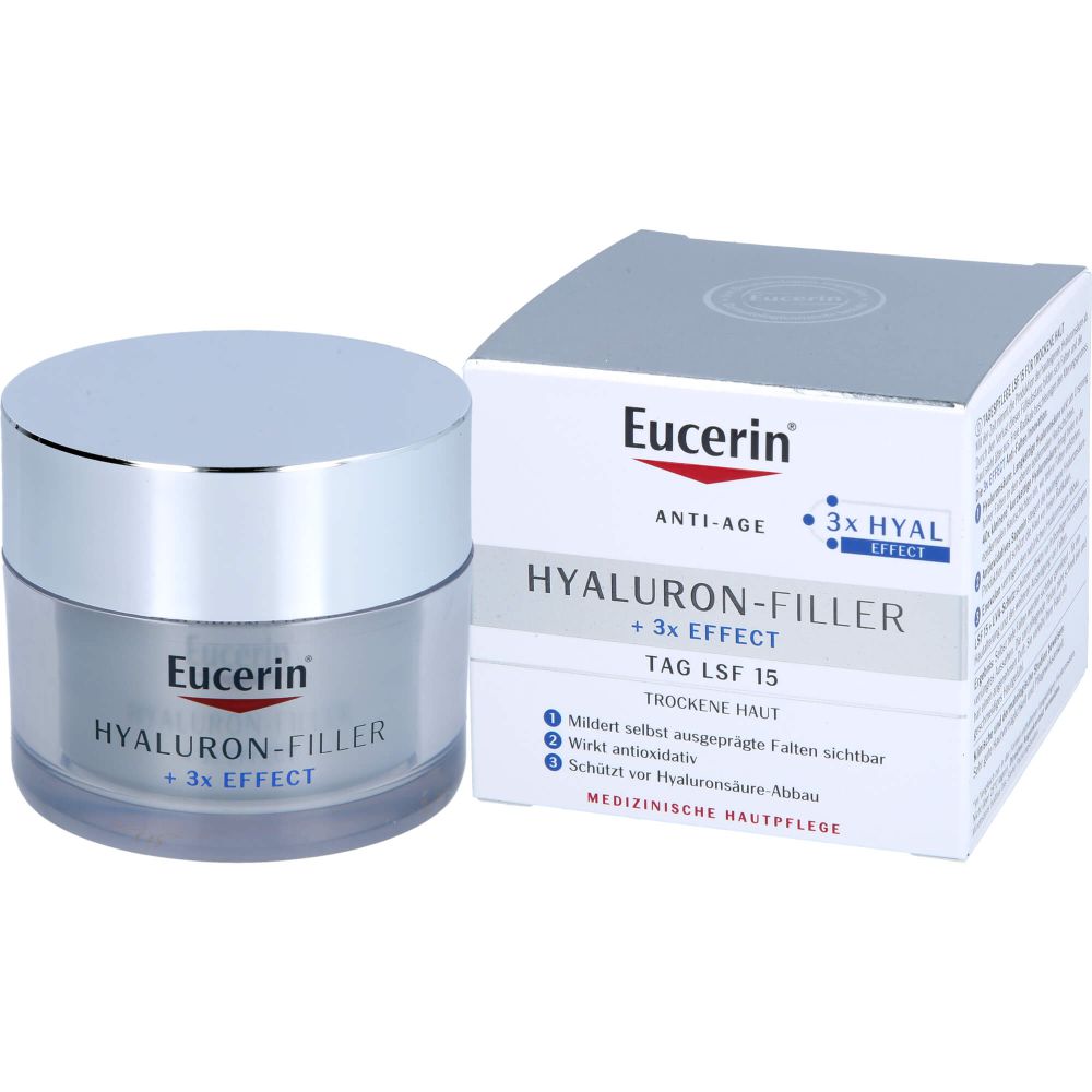 EUCERIN Anti-Age Hyaluron-Filler Tag trockene Haut