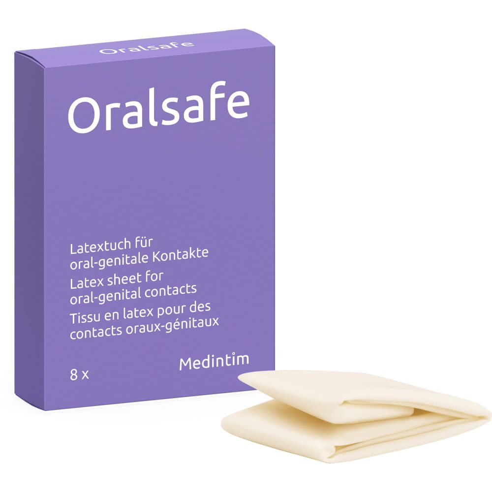 ORAL SAFE Latexschutztuch Vanille