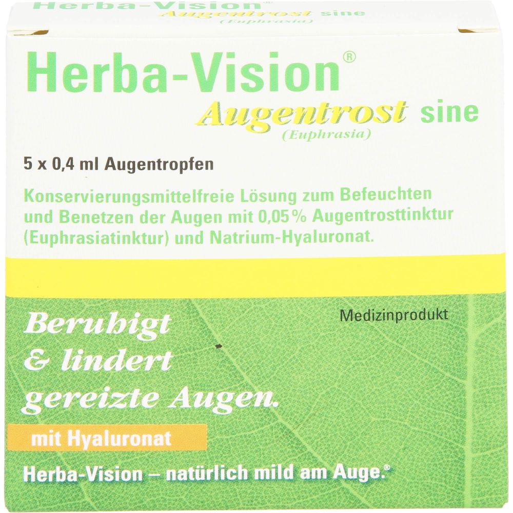 Herba-Vision Augentrost sine Augentropfen 2 ml