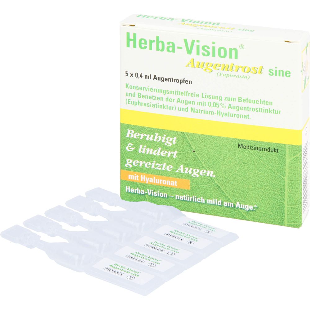 HERBA-VISION Augentrost sine Augentropfen