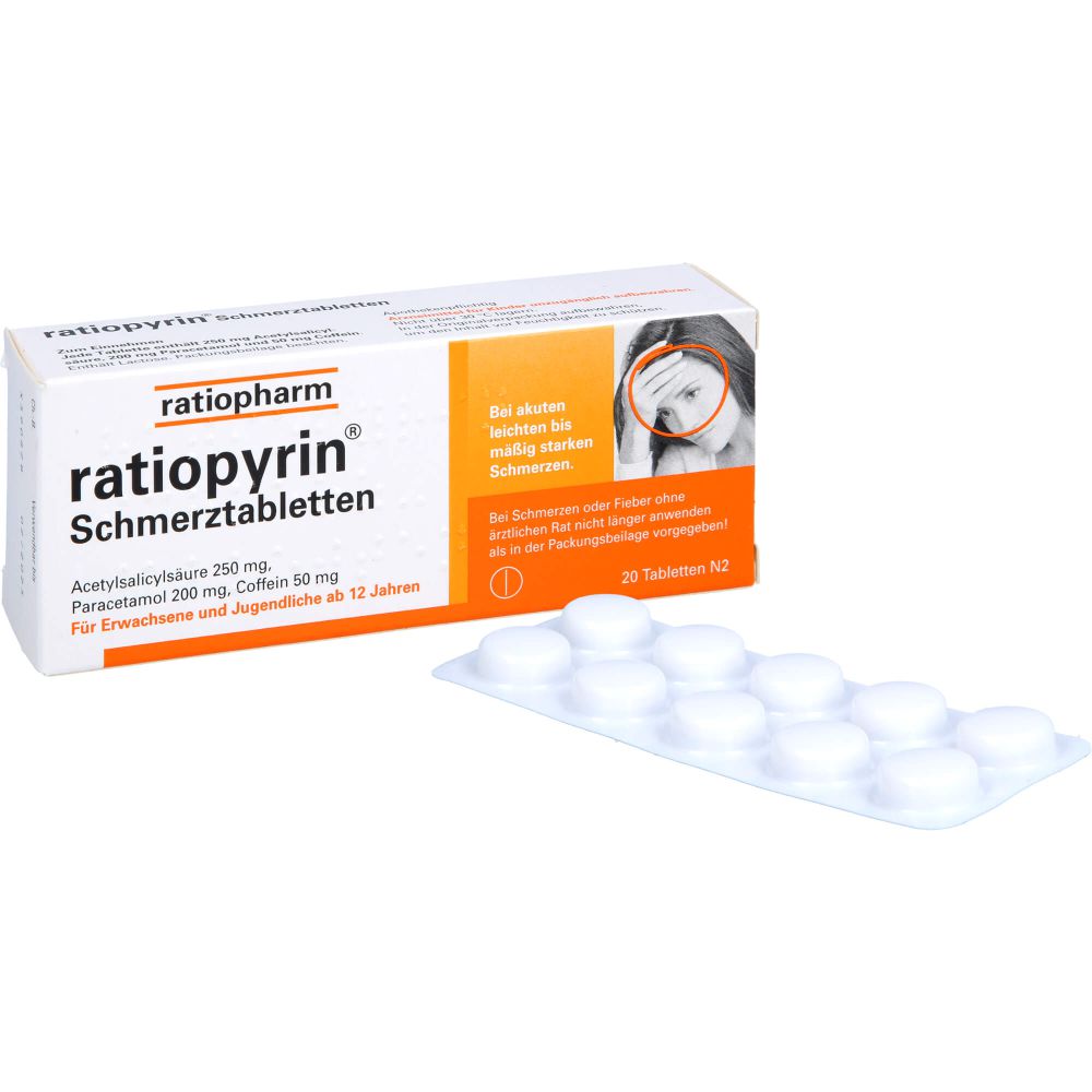 RATIOPYRIN Schmerztabletten