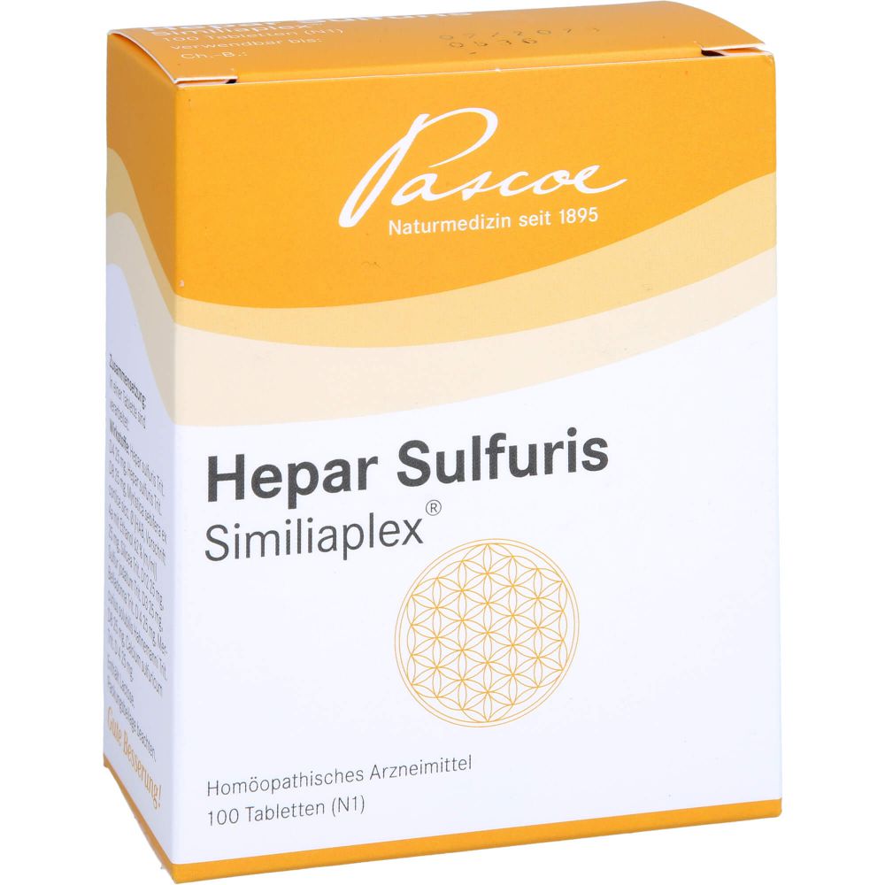 HEPAR SULFURIS SIMILIAPLEX Tabletten