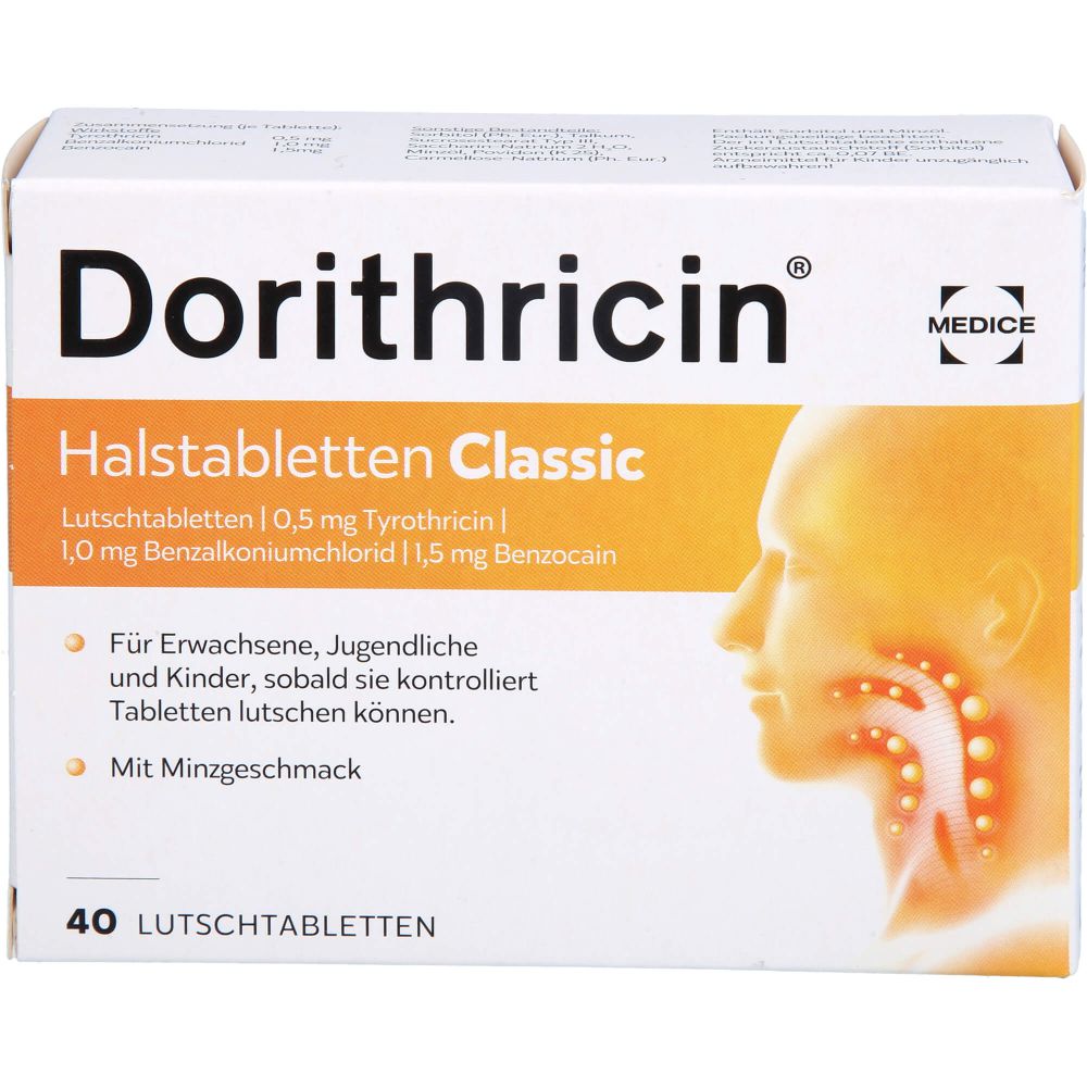 Dorithricin Halstabletten Classic 40 St
