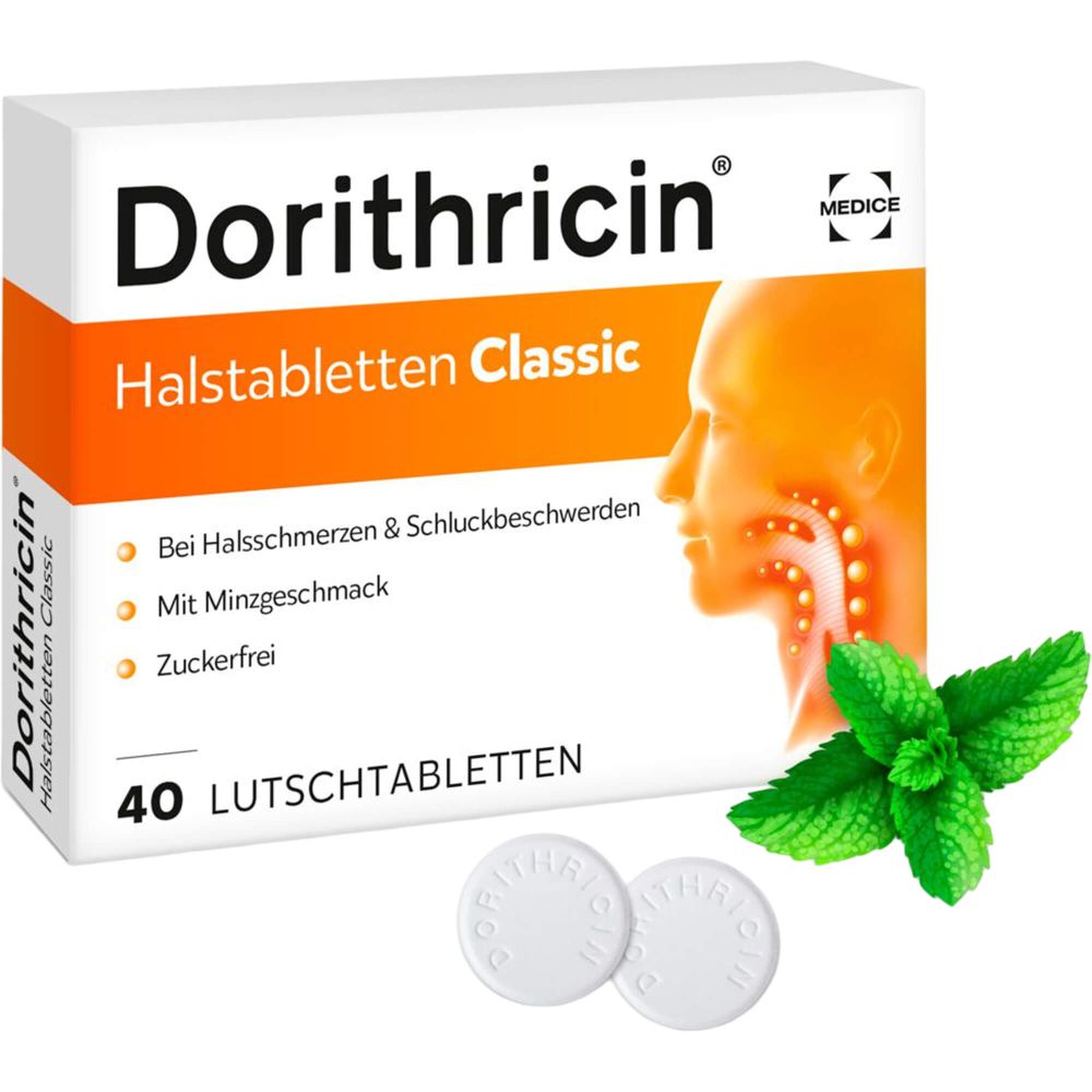 DORITHRICIN Halstabletten Classic