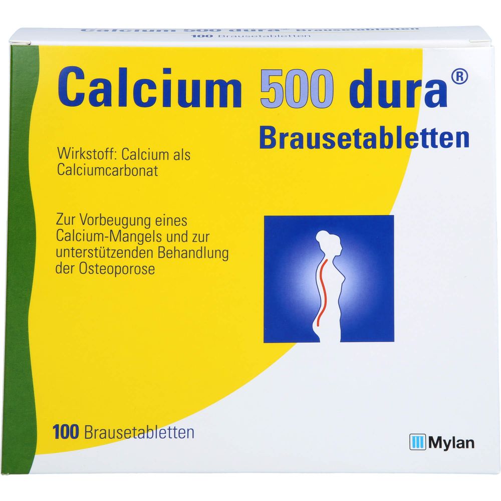 CALCIUM 500 dura Brausetabletten