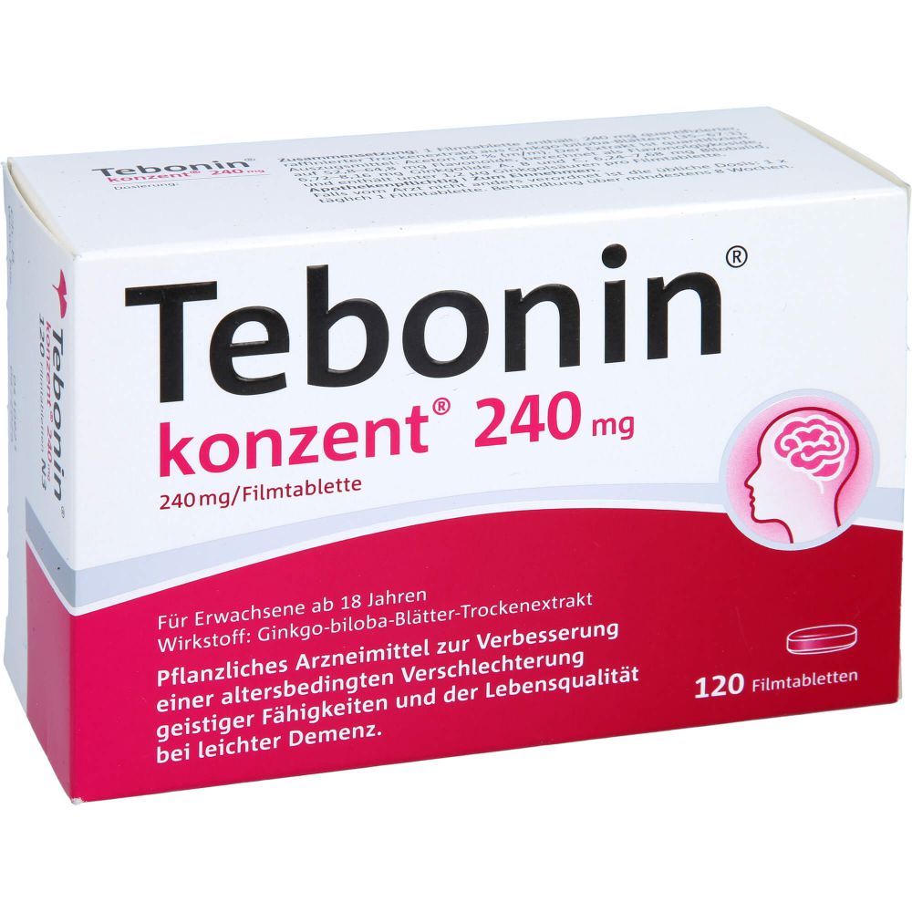 TEBONIN konzent 240 mg Filmtabletten