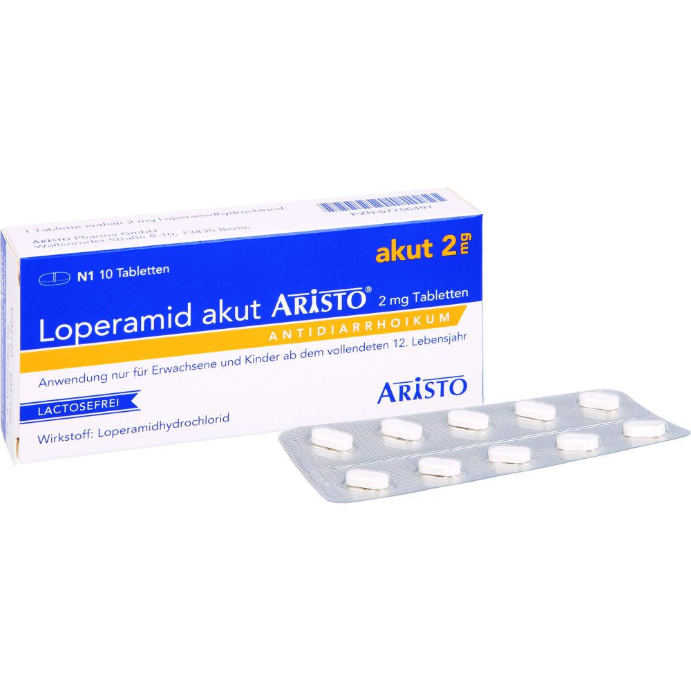 LOPERAMID akut Aristo 2 mg Tabletten