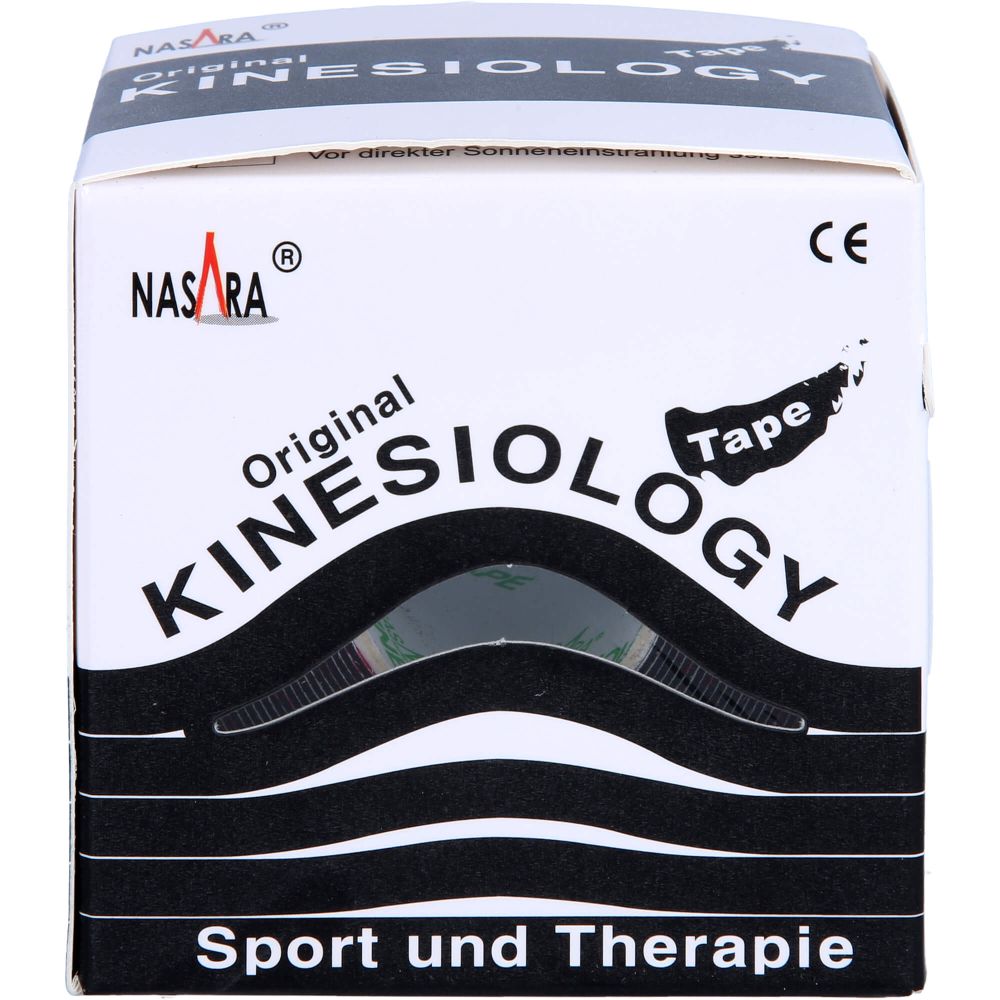 KINESIOLOGIE Tape 5 cmx5 m schwarz