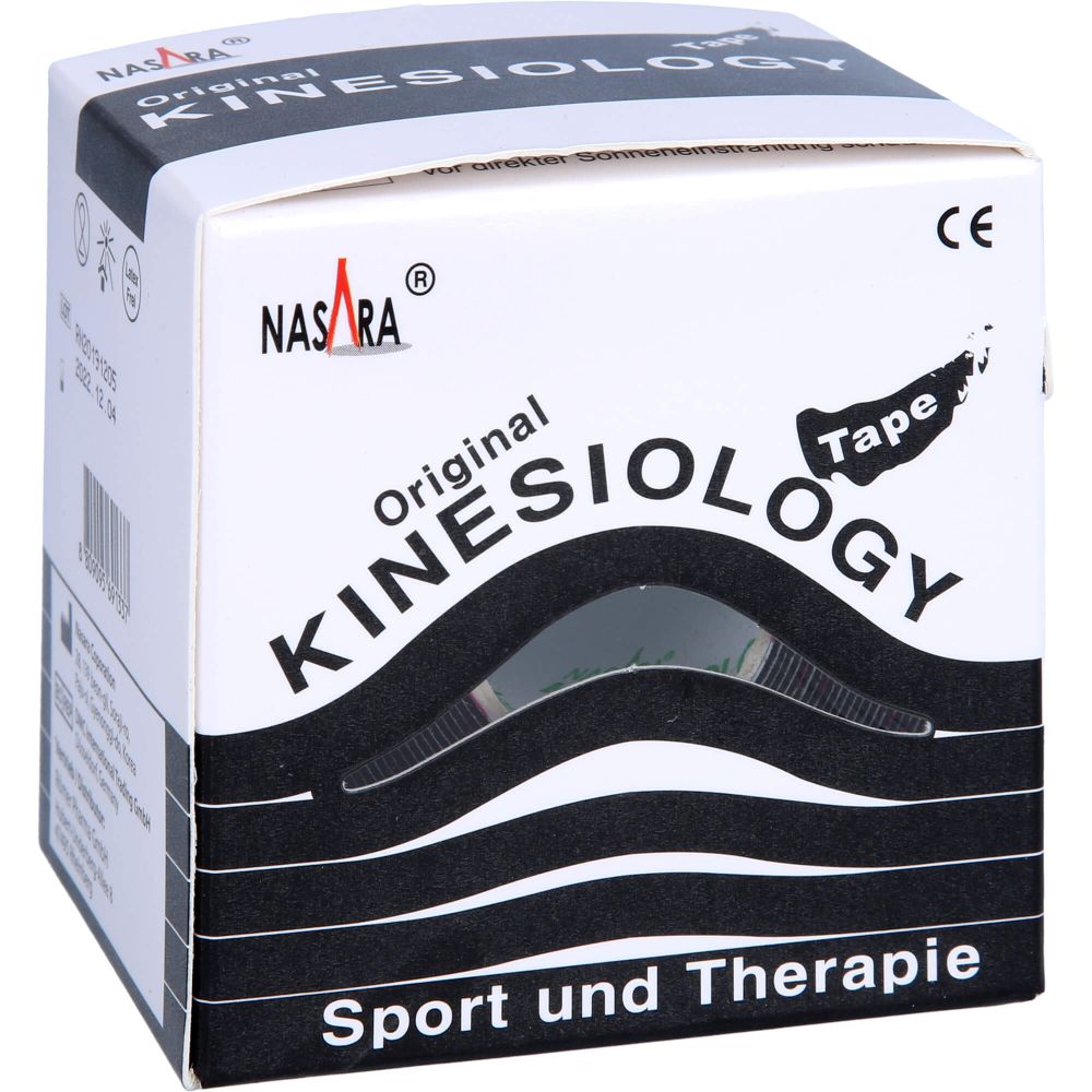 KINESIOLOGIE Tape 5 cmx5 m schwarz