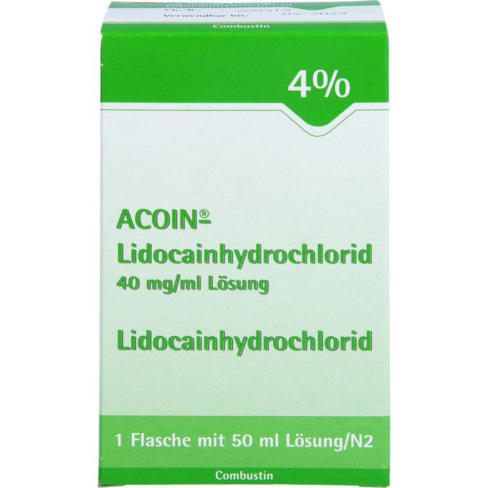 ACOIN-Lidocainhydrochlorid 40 mg/ml Lösung