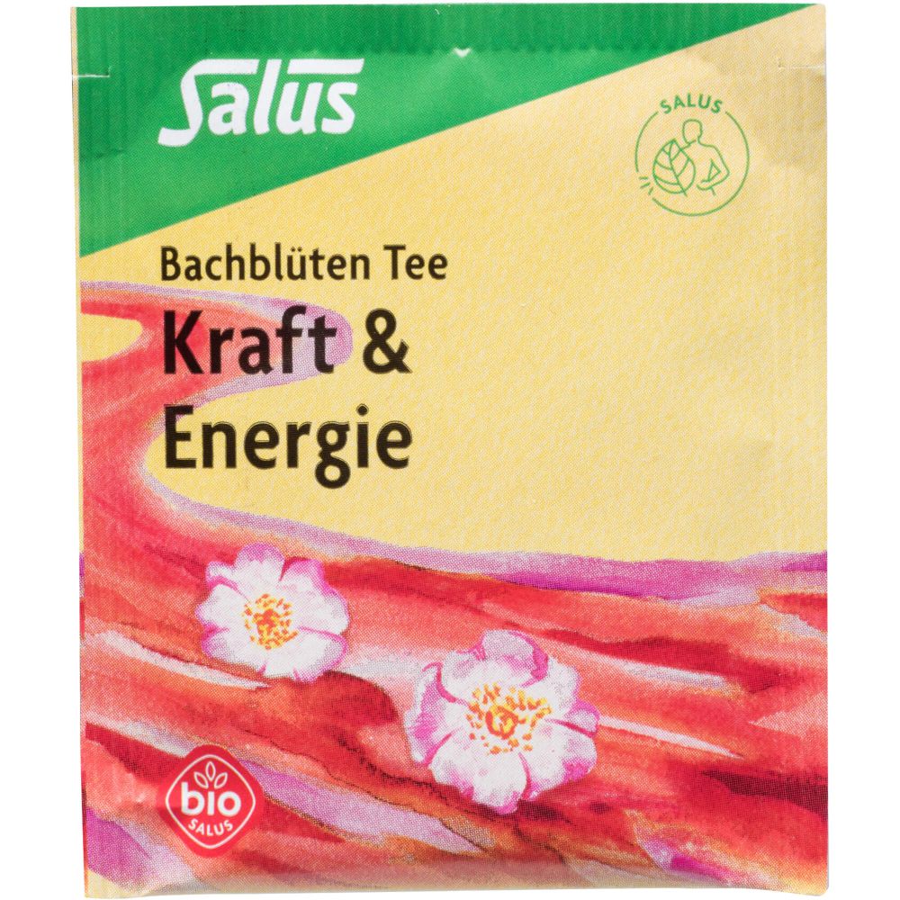 BACHBLÜTEN TEE Kraft & Energie Bio Salus Fbtl.