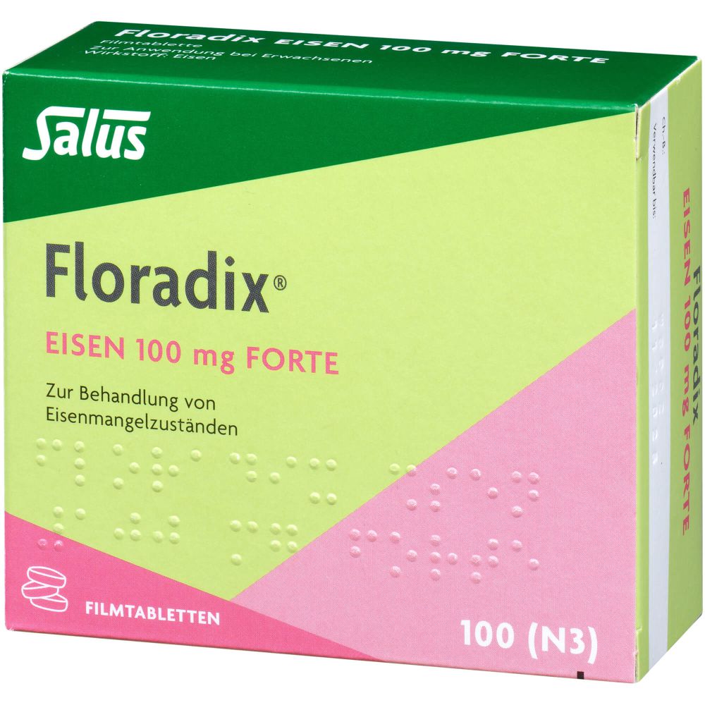 FLORADIX Eisen 100 mg forte Filmtabletten