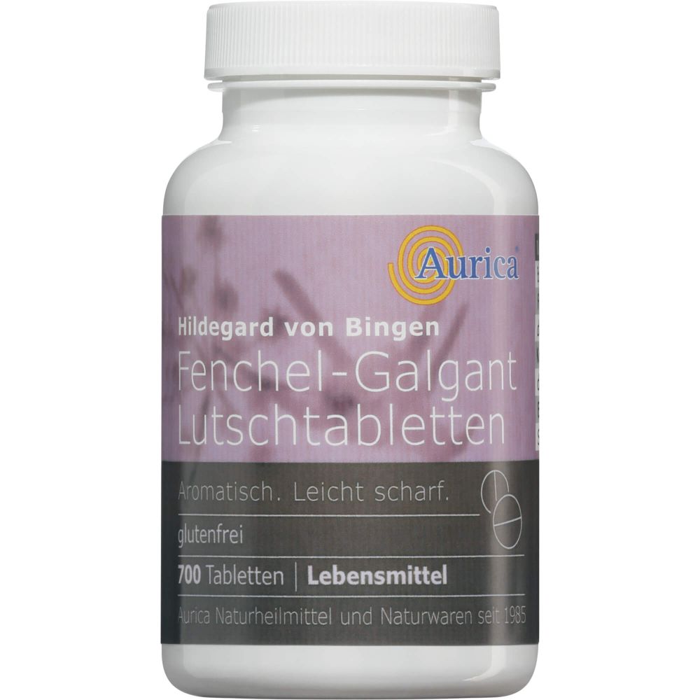 FENCHEL-GALGANT-Lutschtabletten Aurica