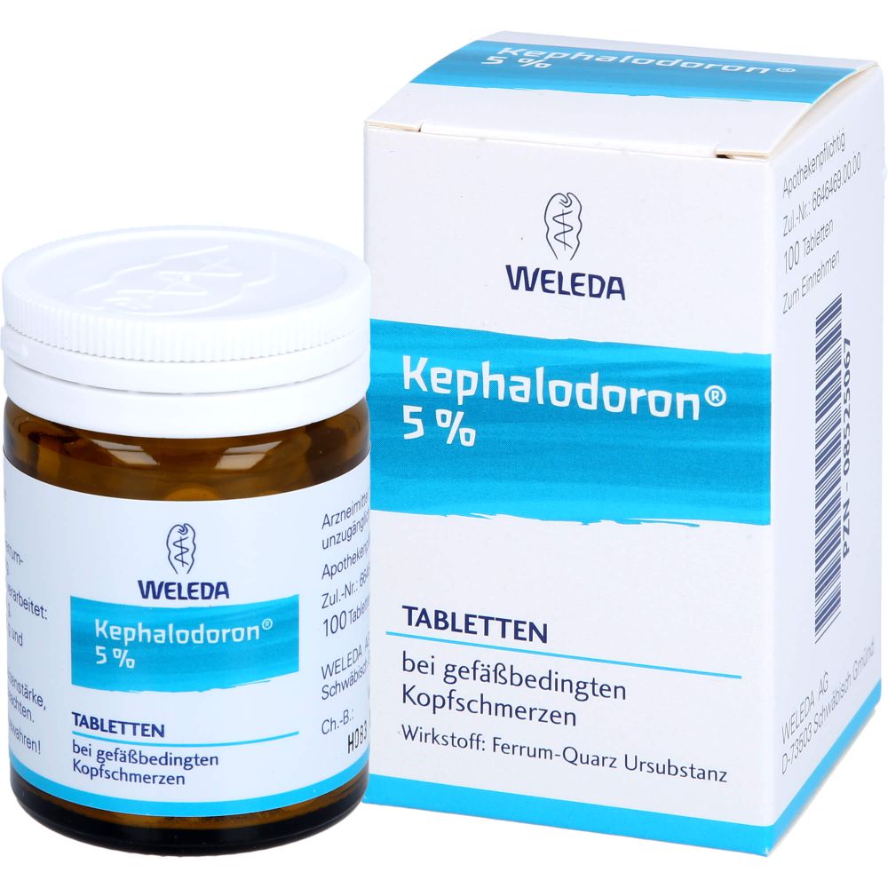 KEPHALODORON 5% Tablete