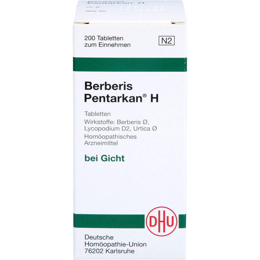 BERBERIS PENTARKAN H Tabletten