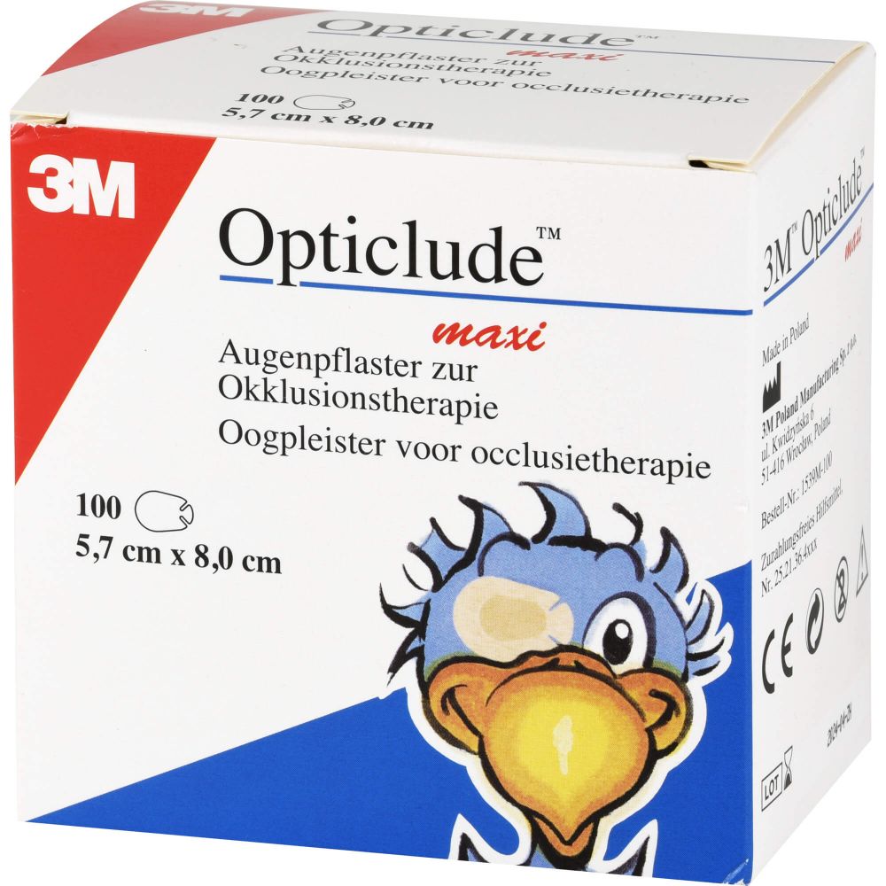 OPTICLUDE 3M maxi 5,7x8 cm 1539/100