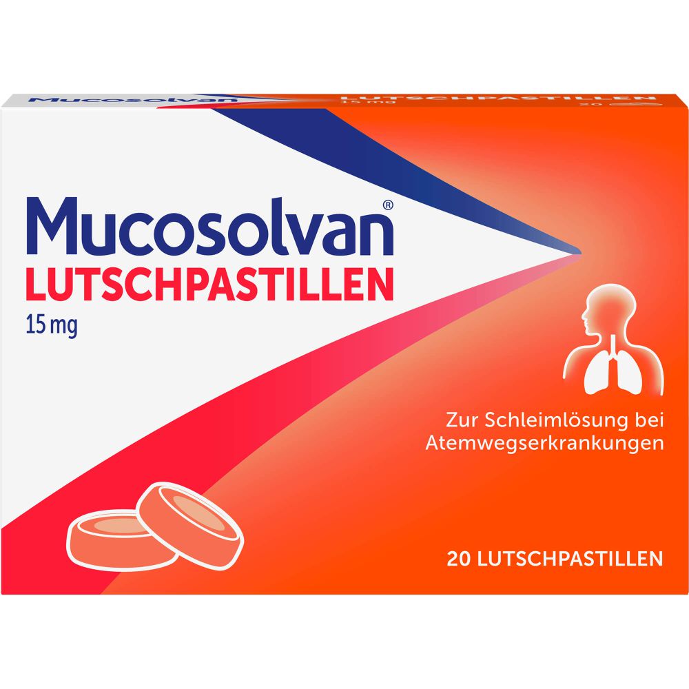 MUCOSOLVAN Lutschpastillen 15 mg