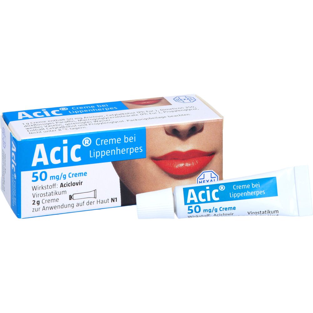 ACIC Creme bei Lippenherpes