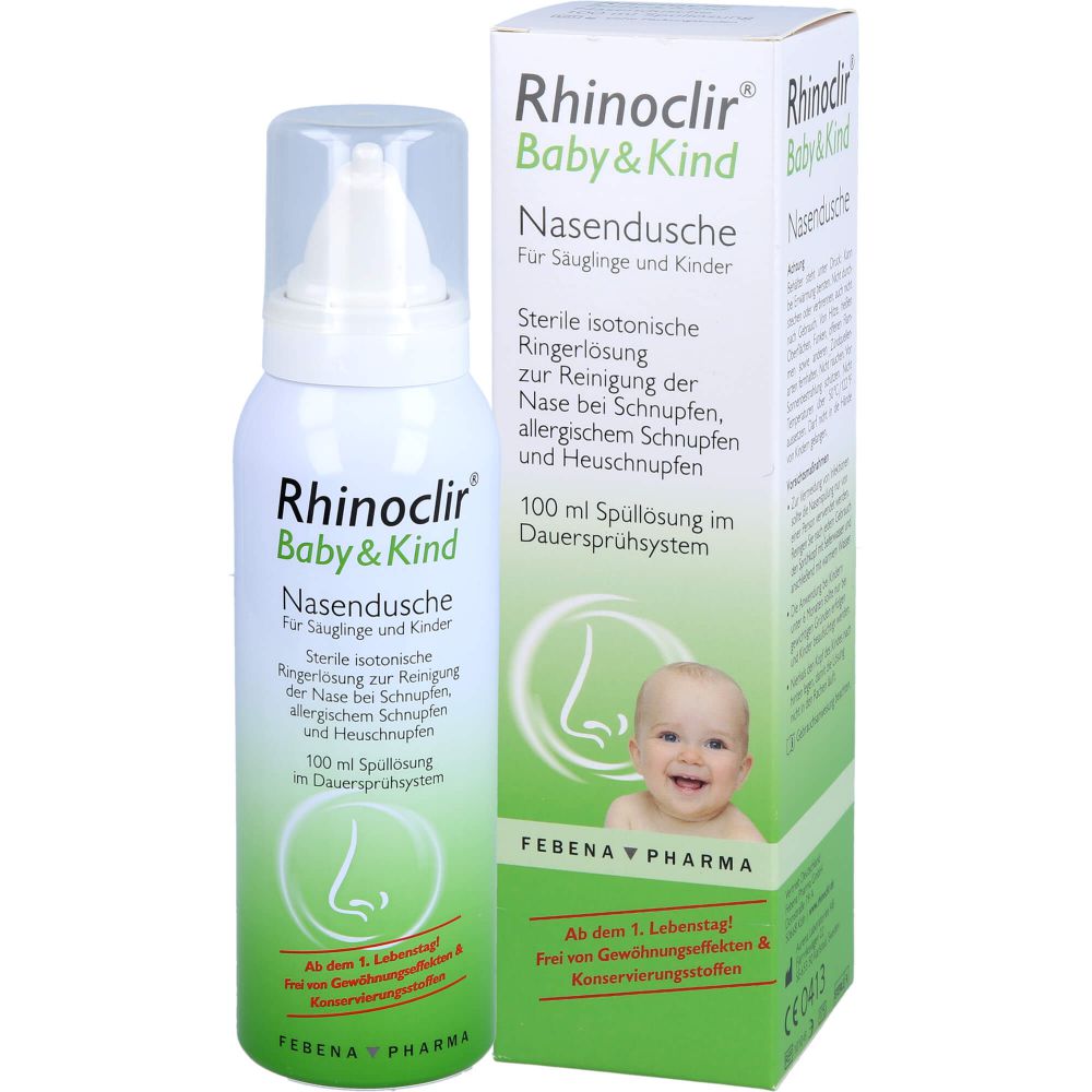 RHINOCLIR Baby &amp; Kind Nasendusche Lösung