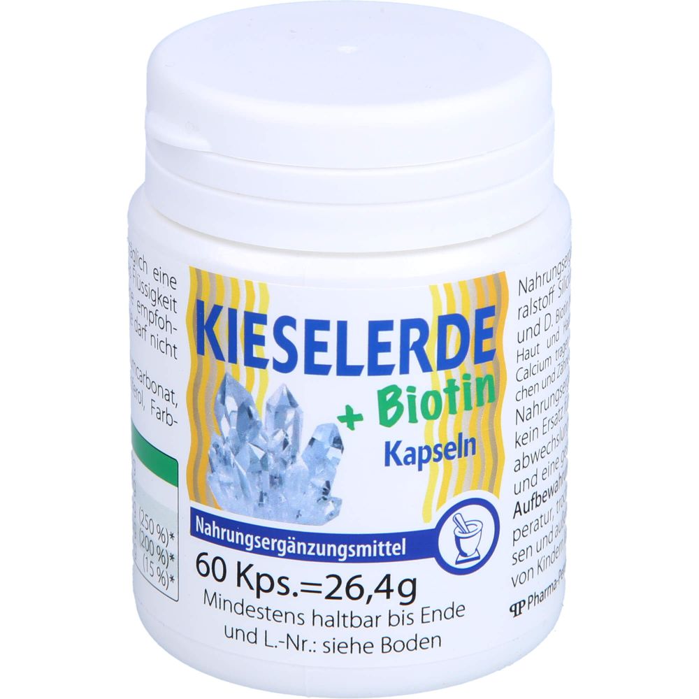 Kieselerde+Biotin Kapseln 60 St