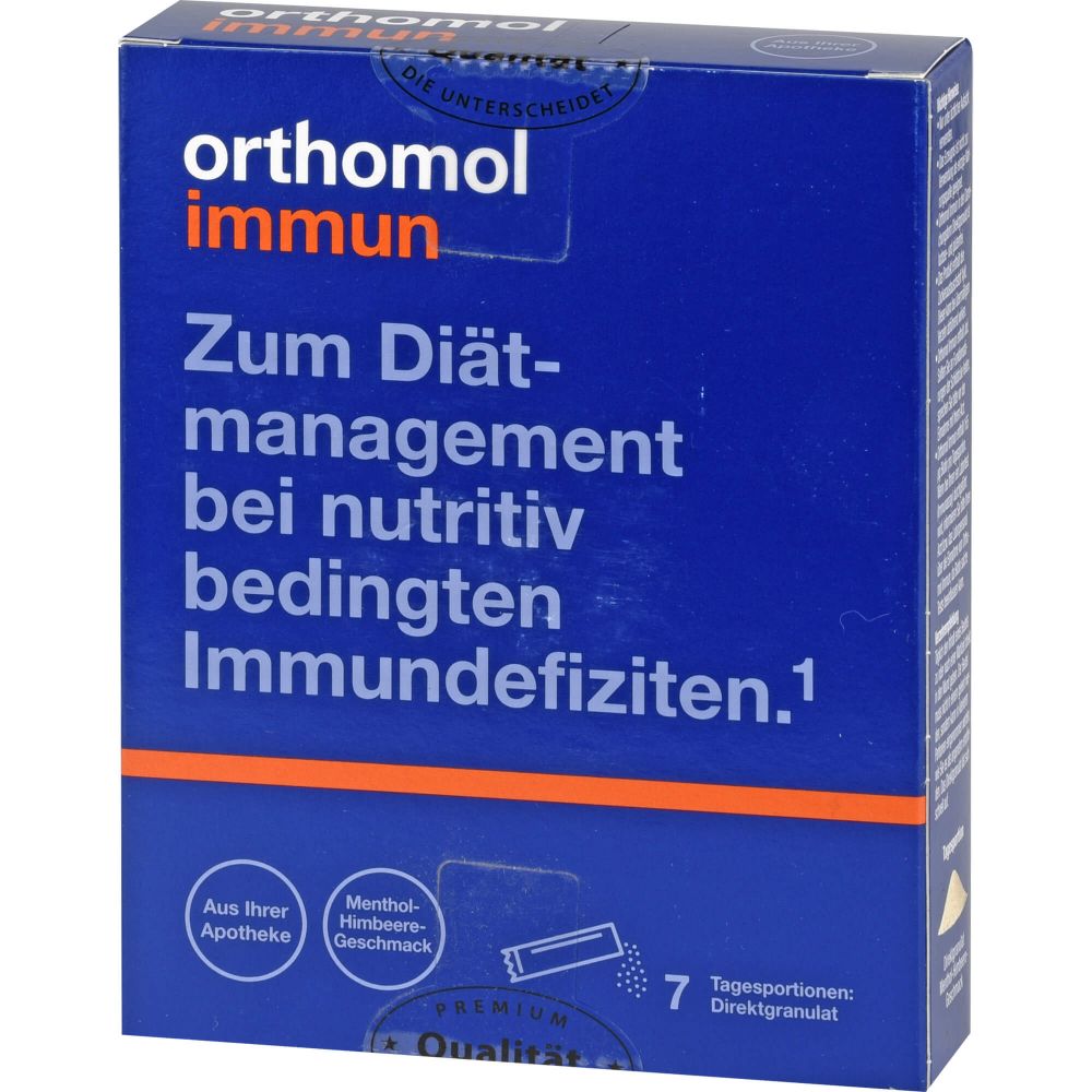 Orthomol Immun Direktgranulat Himbeer/Menthol 7 St 7 St