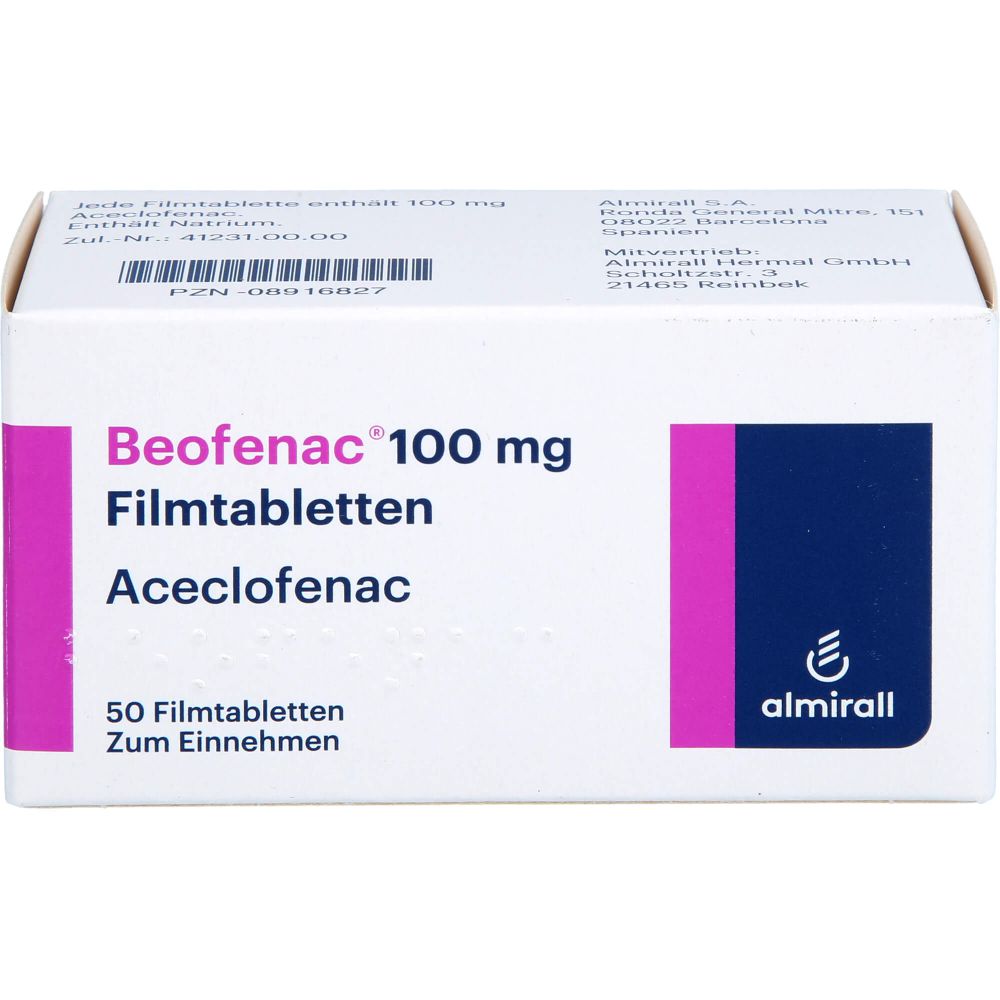 BEOFENAC 100 mg Filmtabletten