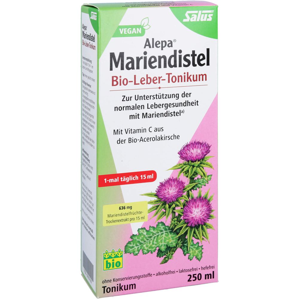 ALEPA Mariendistel Bio-Leber-Tonikum Salus