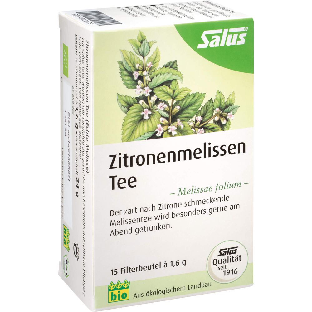 ZITRONENMELISSEN Tee Melissae herba Salus Fbtl.