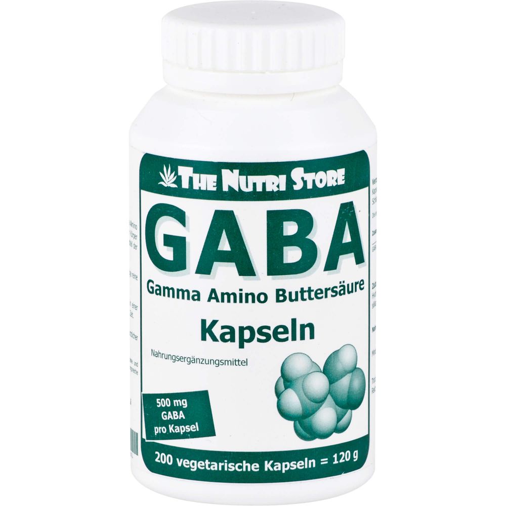 Gaba 500 mg vegetarische Kapseln 200 St 200 St