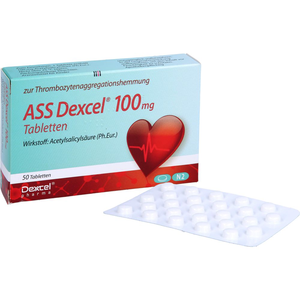 ASS Dexcel 100 mg Tabletten