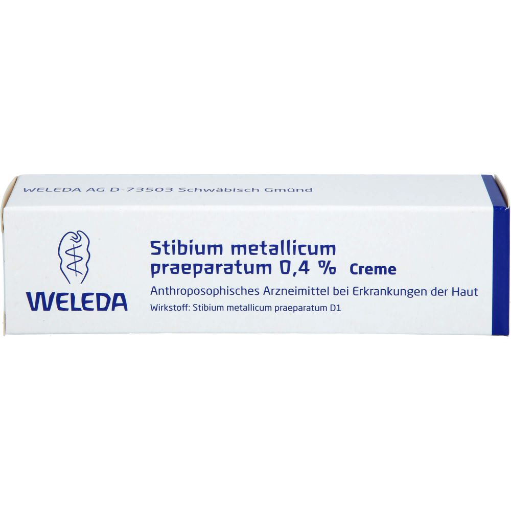 STIBIUM METALLICUM PRAEPARATUM 0,4% Creme