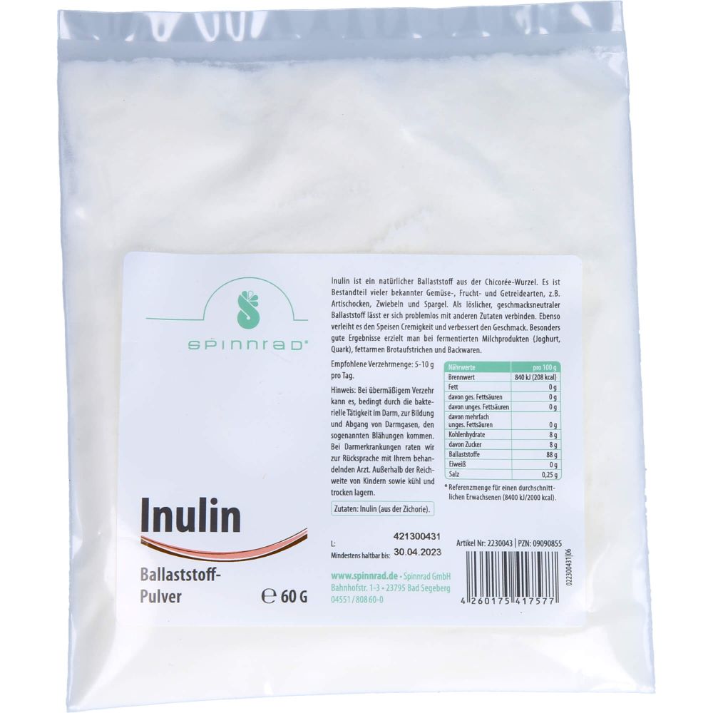 Inulin Pulver 60 g