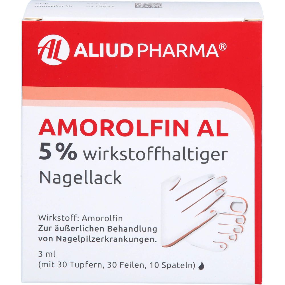 AMOROLFIN AL 5% wirkstoffhaltiger Nagellack