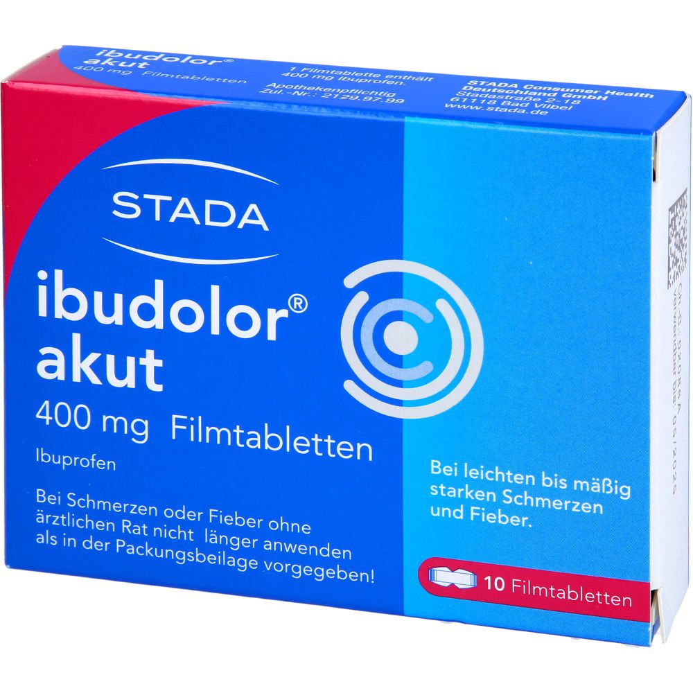 Ibudolor akut 400 mg Filmtabletten 10 St 10 St