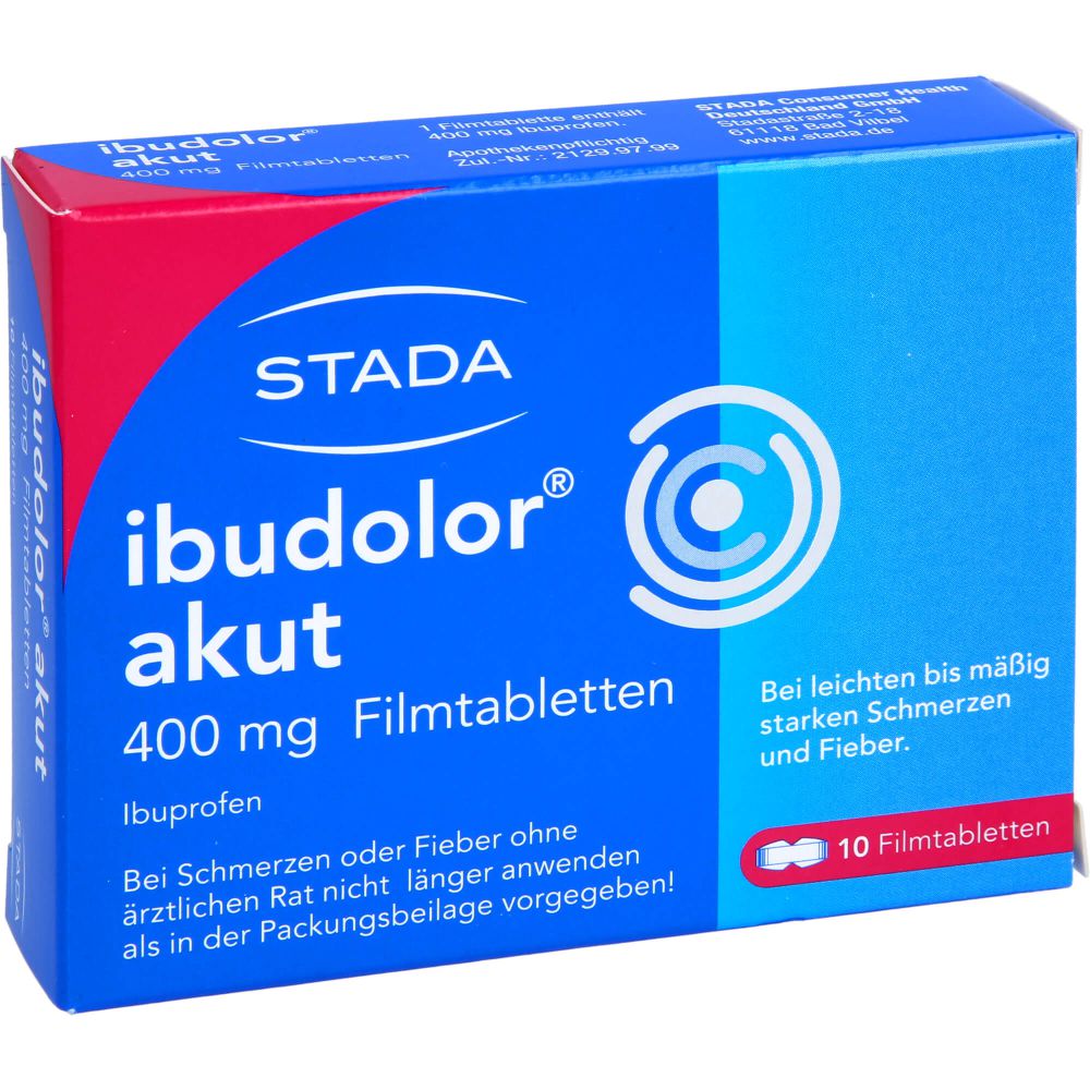 Ibudolor akut 400 mg Filmtabletten 10 St 10 St