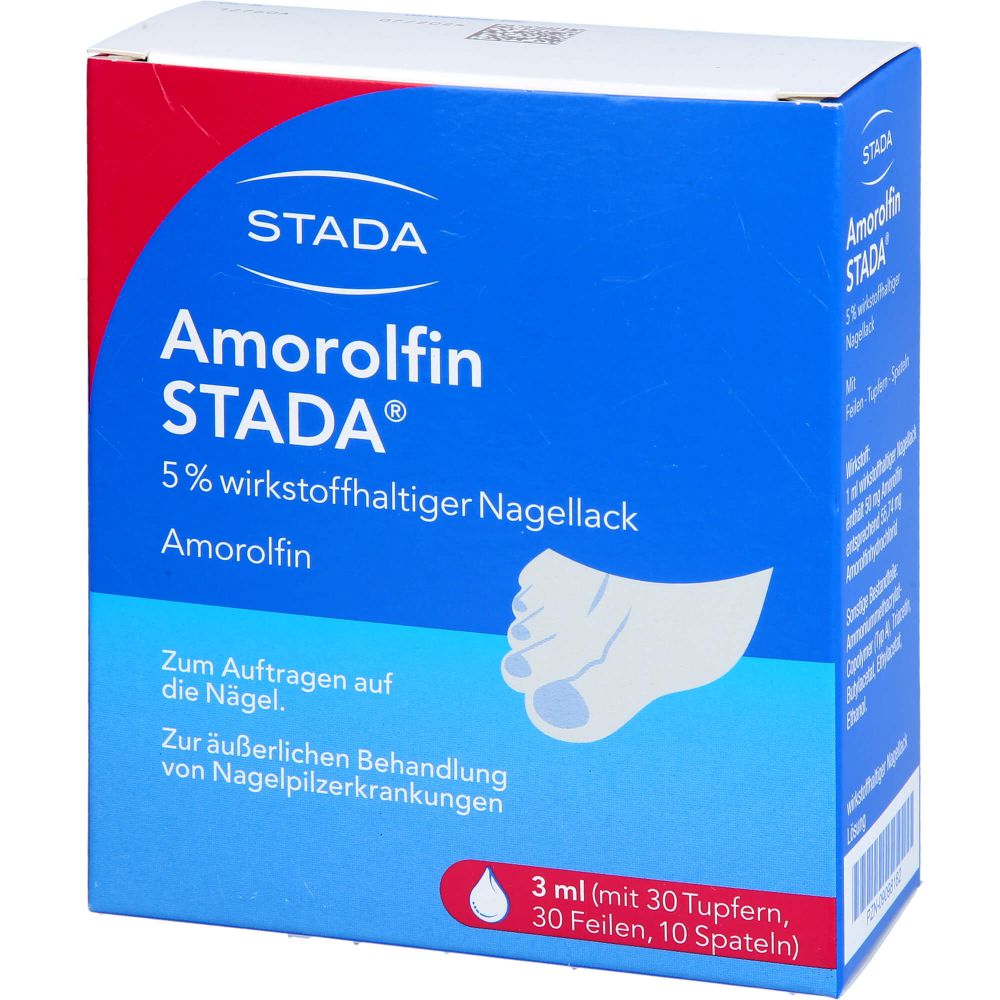 Amorolfin Stada 5% wirkstoffhaltiger Nagellack