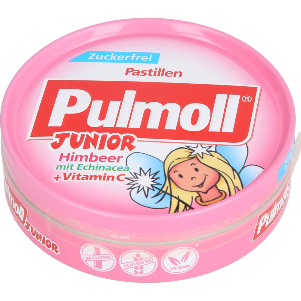 PULMOLL Junior Himbeere m.Echinacea+Vit.C zf Bon.