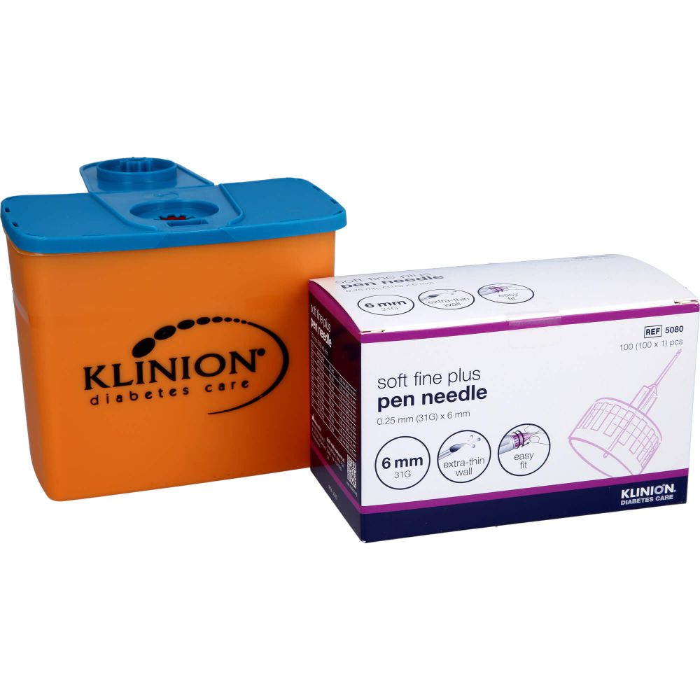 KLINION Soft fine plus Pen-Nadeln 0,25x6 mm 31 G