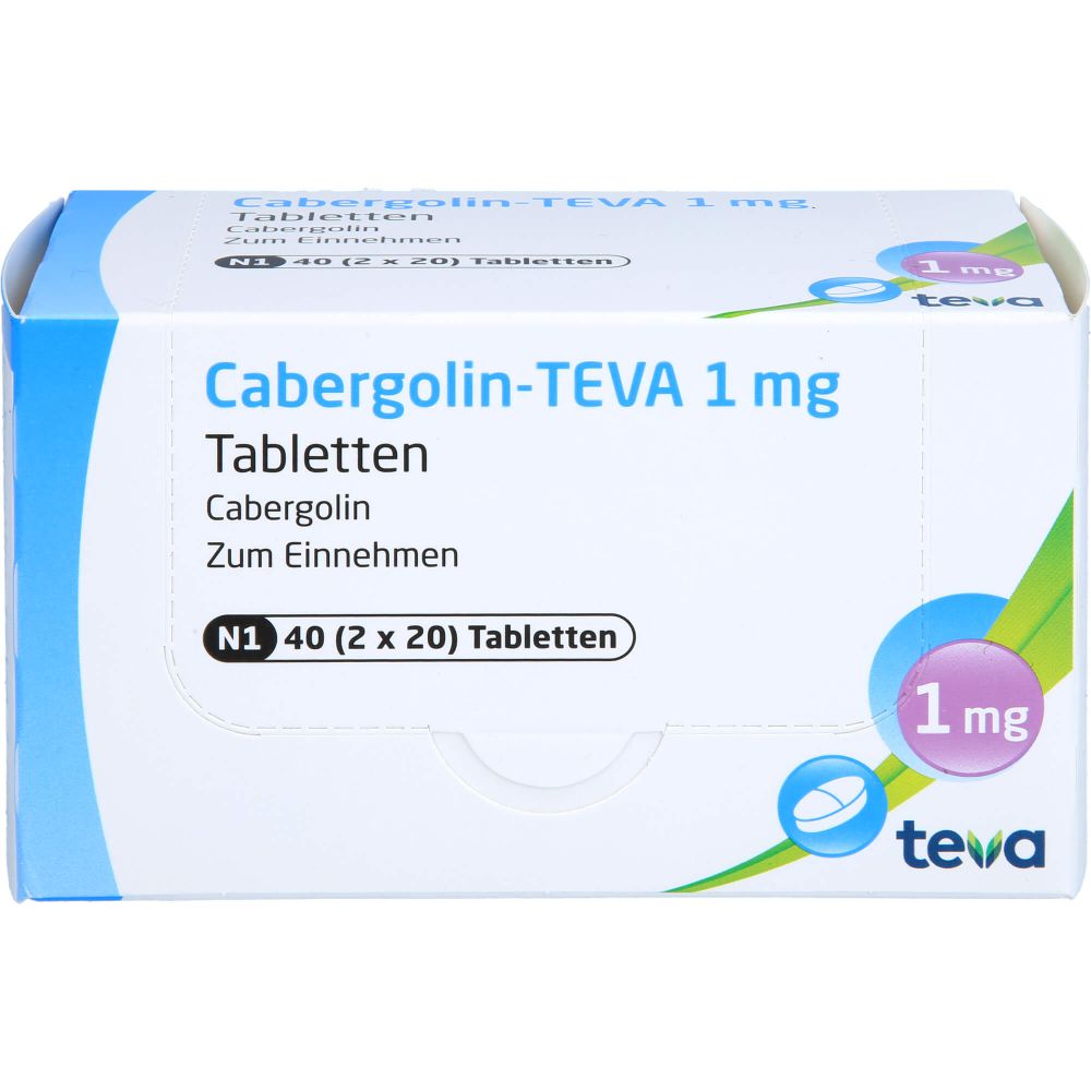 CABERGOLIN Teva 1 mg Tabletten