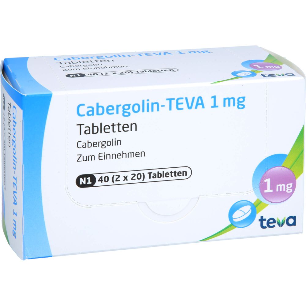 CABERGOLIN Teva 1 mg Tabletten