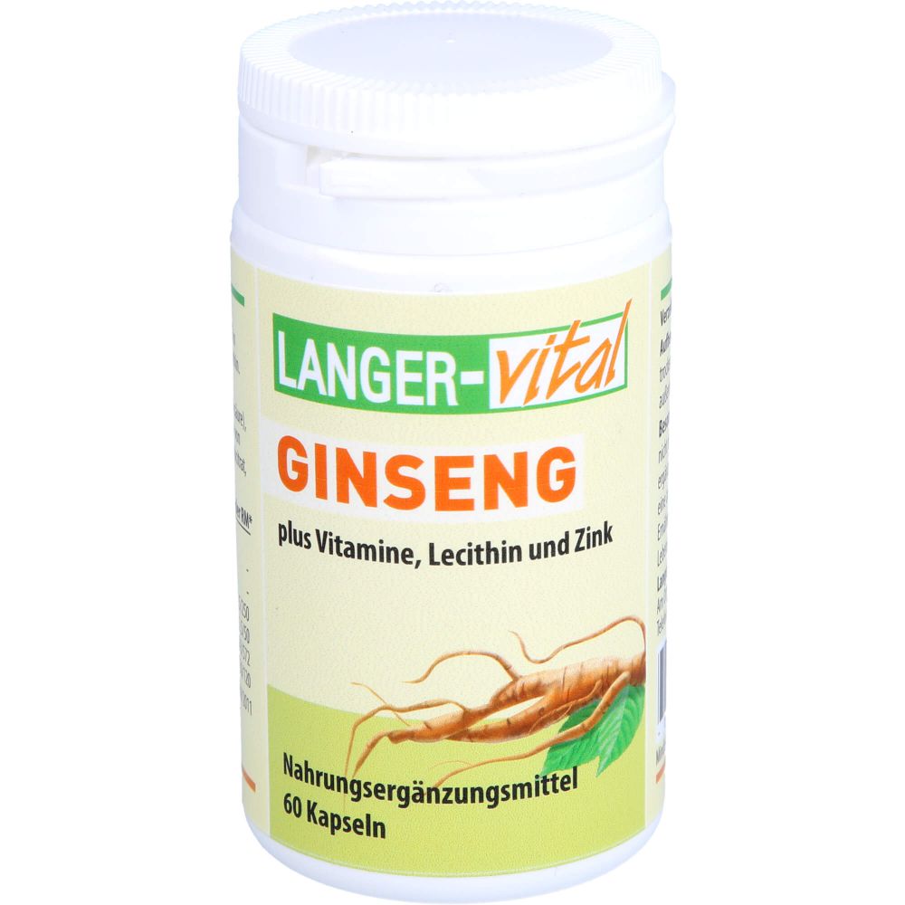 GINSENG 200 mg Lecithin Kapseln